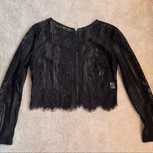 Lace Crop Top